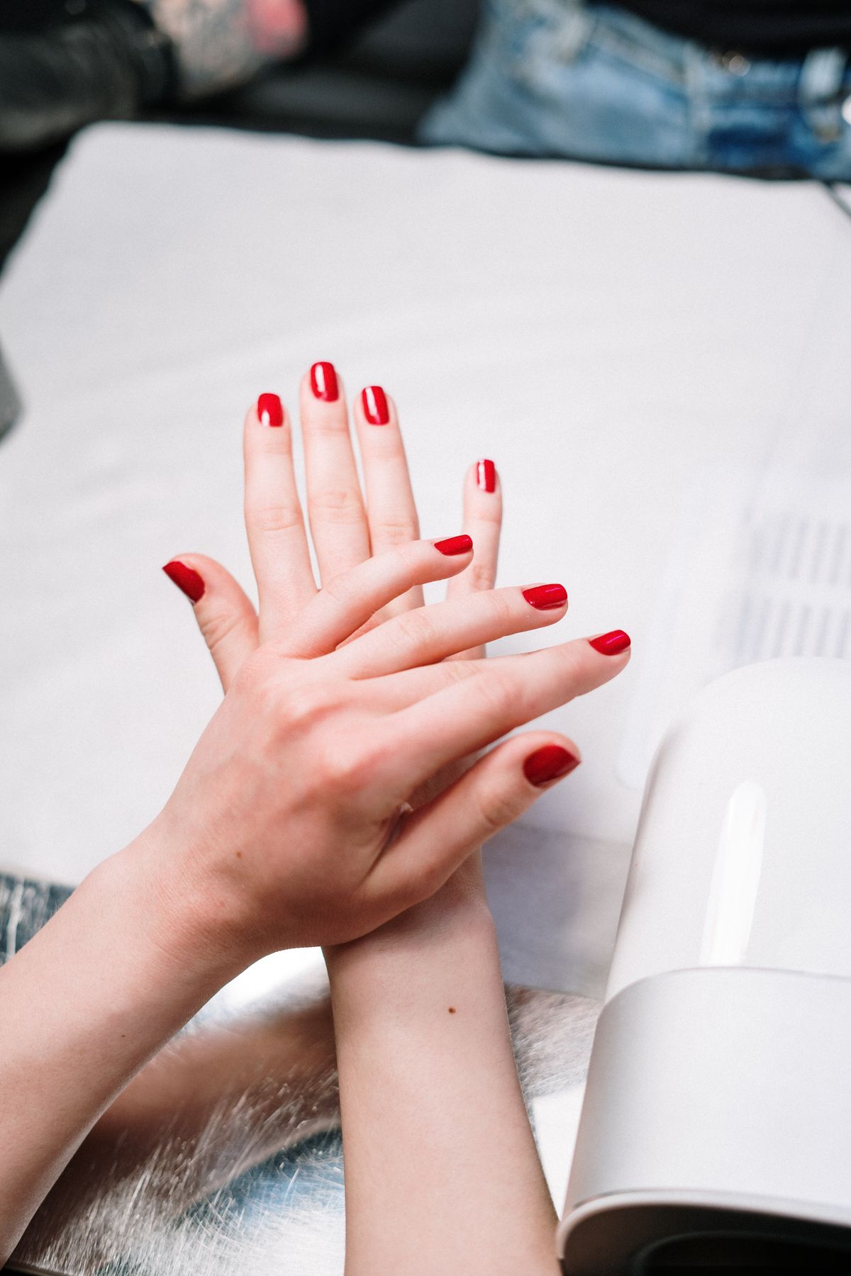 Finished nail set at Geneva Nail Spa
